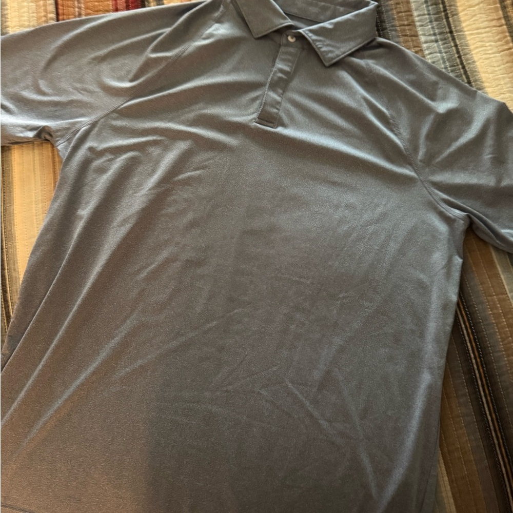 The Normal Brand Blue/Gray Polo Shirt